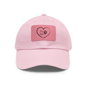Dog Mom Leather Patch Hat