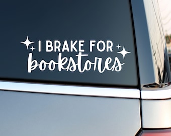 Book Car Decal | Book Lover Car Decal | Car Decal Bookish | Book Decal | Car Decal Book | Car Decal Book Lovers | Book Lover Gift