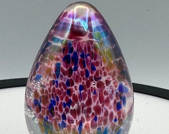 Glass Eye Studio ペーパーウェイト ガラス球 青紫色 Glass Eye Studio ペーパーウェイト ガラス球 青紫色 - メルカリ