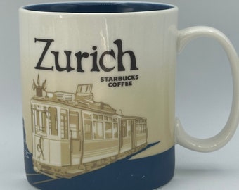 Starbucks 2012 Zurich Global Icon Series Collector 14oz Mug