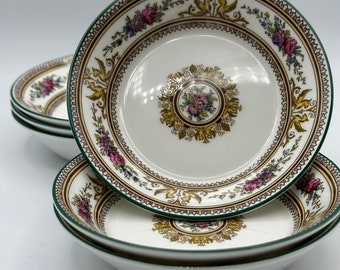 6 Wedgwood Columbia W595 (5 Zoll) Dessert-/Obstschalen