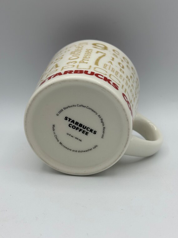 Starbucks 12 Days of Christmas "9 Cocoas Steaming" 2008 Mug - Etsy