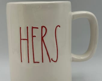 Vintage Rae Dunn “M” Hers Mug