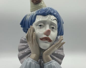 Lladro " Jester" Porcelain Figurine #5129