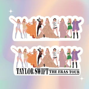 Swiftie Mirrorball Clear / White Sticker Decal for Taylor Swift fans Eras  Tour