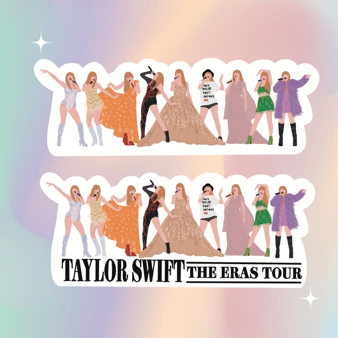 Stickers Taylor Swift PNG pack Deco The Eras Tour by K-Sadora on