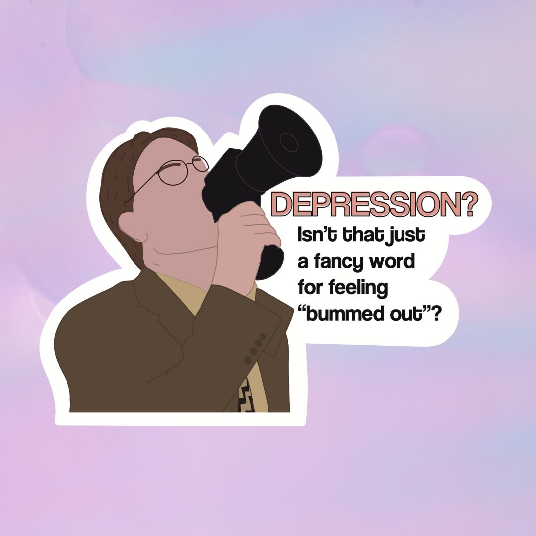 "Dwight False" Office Quote Bumper Sticker - 5 Inch Vinyl Car Truck Window Decal