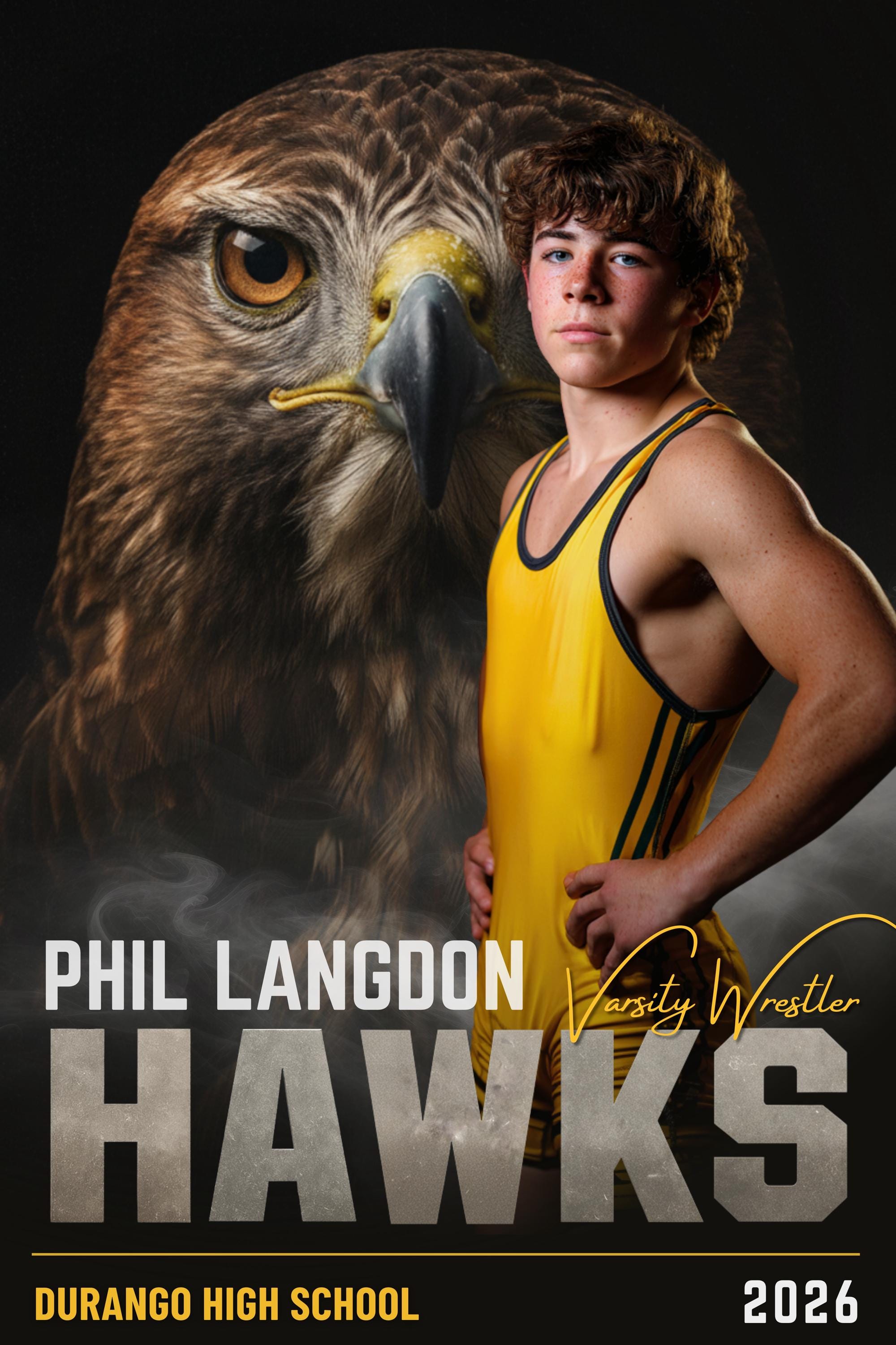 Wrestling Poster Template Editable in Canva 42 Mascot Backgrounds
