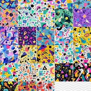 80s & 90s Theme Photo Backdrops: Retro Mall and Vintage Studio ...