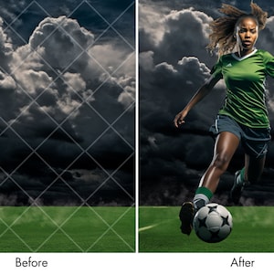 28 Epic Soccer Digital Backdrops for Sports Photography Football Background For Soccer Banner, School Sports, & Senior Portrait Photo PNG image 7