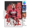 Baseball Poster Canva Template | Editable Custom Baseball Card, Senior Night, Player Banner, & Memory Mate | Sports Photography