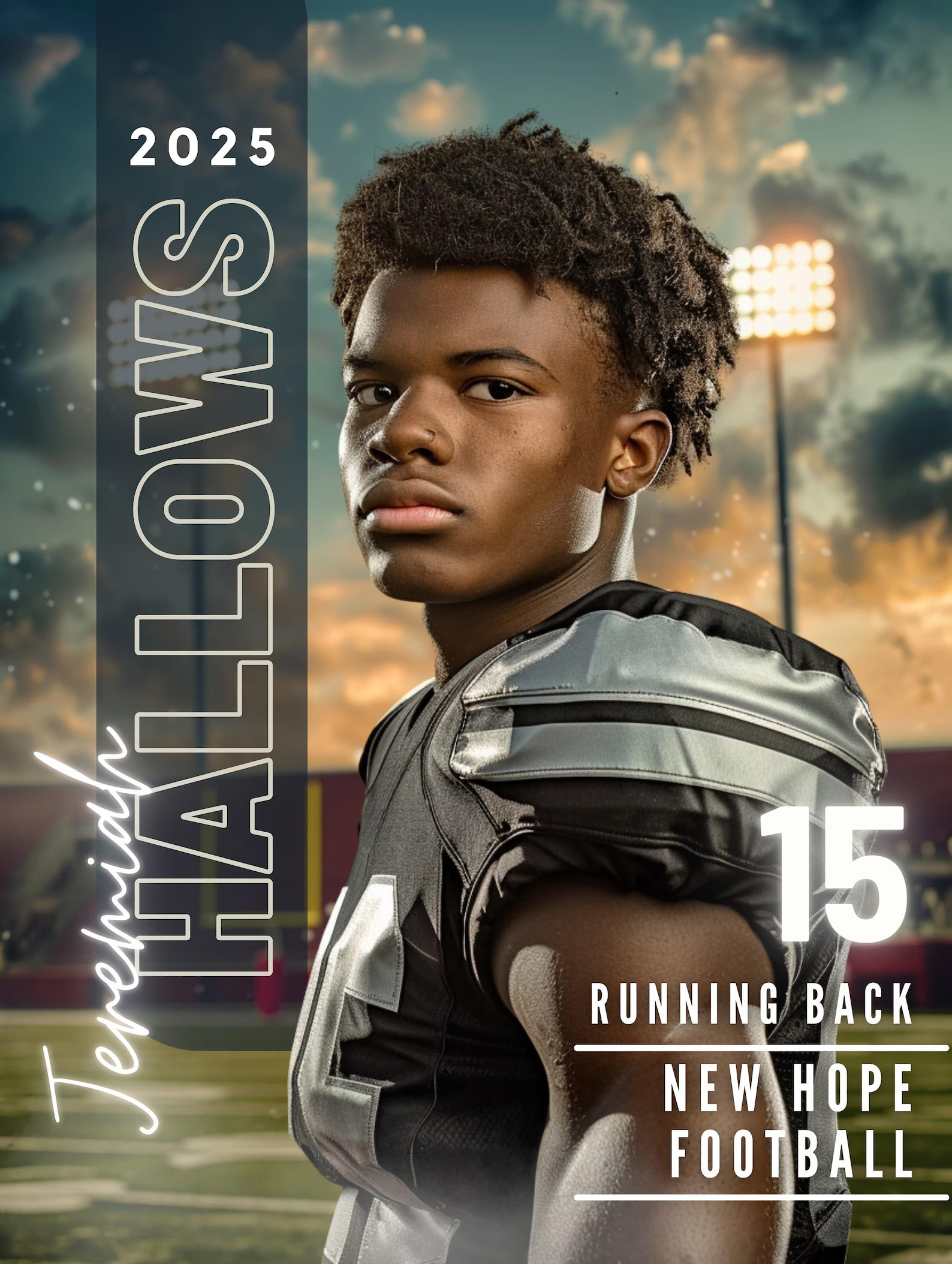 Football Poster Photoshop Template | Sports Background & Digital ...