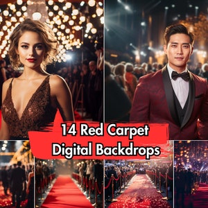 Red carpet backdrop -  México