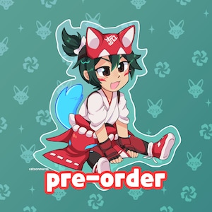 SHIPPING NOW - Overwatch Kiriko Acrylic Keychain Charm