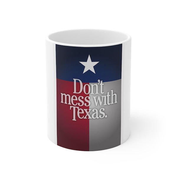 Texas Mug Etsy