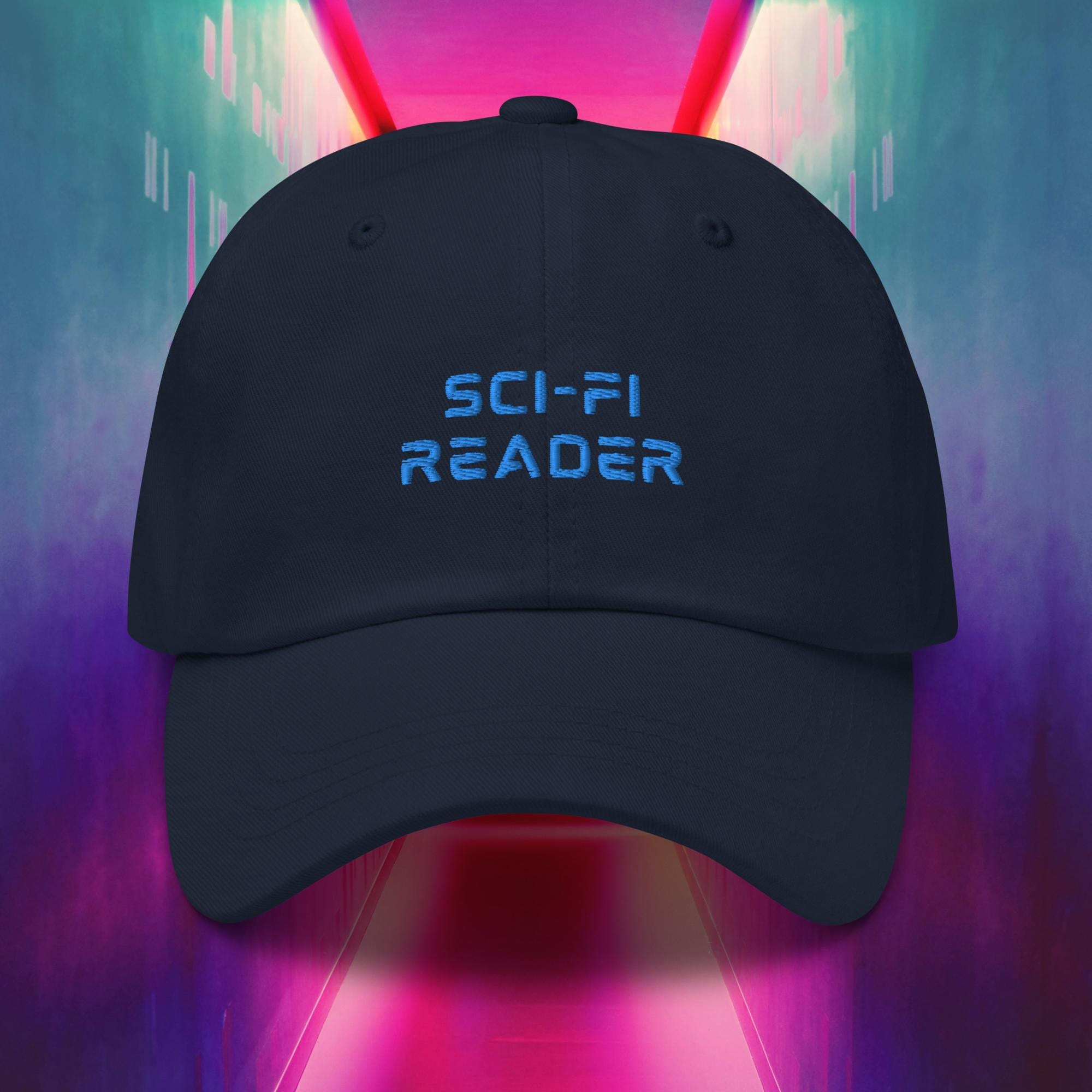 Sci-fi Reader Cotton Dad Hat Adjustable Strap Baseball Cap