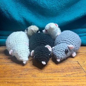 Crochet Rat Amigurumi