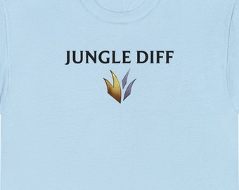 Camiseta Jungle Diff, camiseta Jung Diff, League of Legends