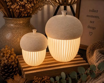 Autumn decoration | Acorn | 2-piece set | Scandinavian decoration | Autumn | Gift idea