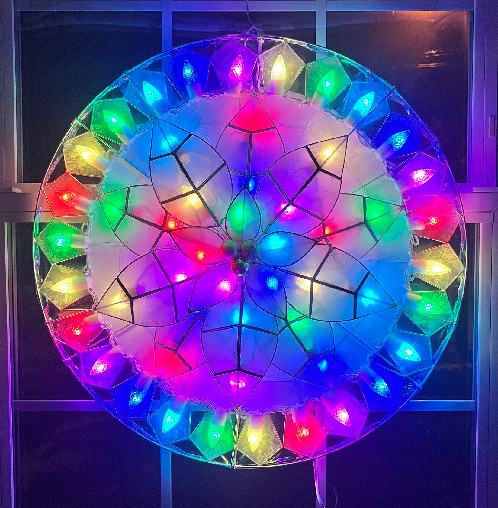Capiz Lantern Parol カピス製クリスマスパロル（ランタン） Capiz Lantern Parol カピス製クリスマスパロル（ランタン