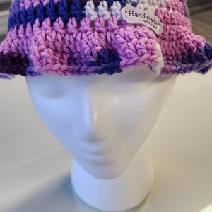 Kids crochet bucket hat