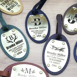 Leather luggage tags, groomsmen gifts, luggage tag, luggage tags personalized, luggage tag, personalized luggage tag, leather bag name tag