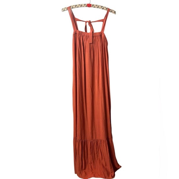 old navy orange maxi dress sarahtanatra on LTK