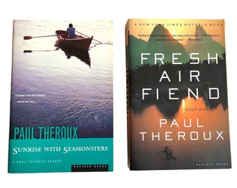 Bundle of 2 Paul Theroux Travel Paperback Books