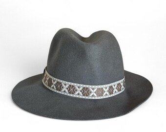 Gelso Bianco Italian Made 100% Wool Fedora Hat - Etsy