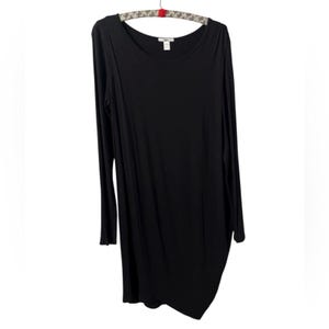 Black Wiggle Dress Long Sleeve - Etsy Canada