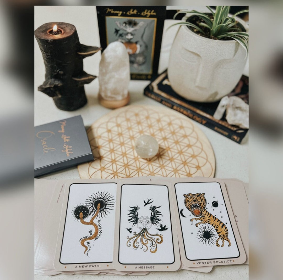 3 Card Spread Tarot Reading - Etsy