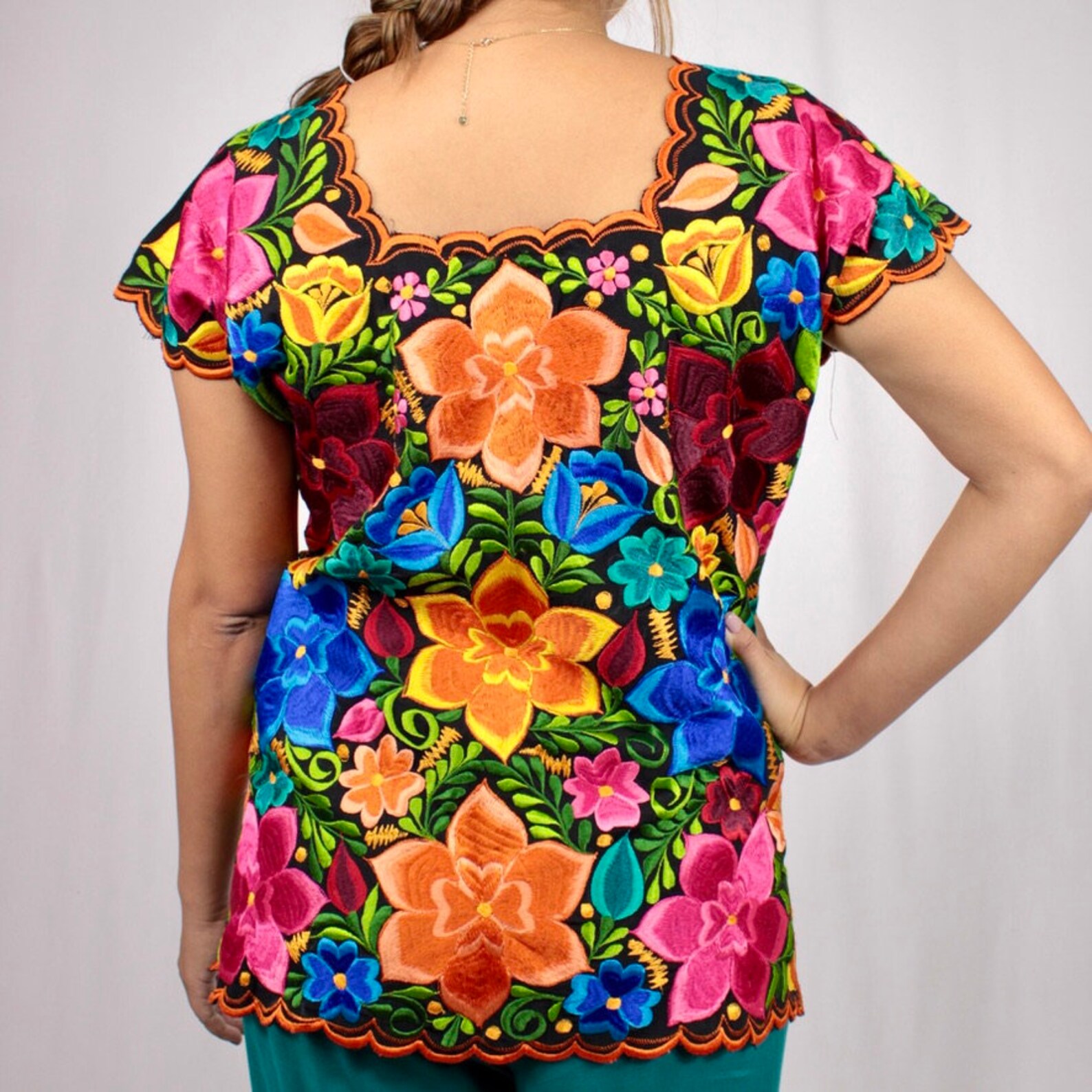 Callie Blouse in Yucatán Print main image 1