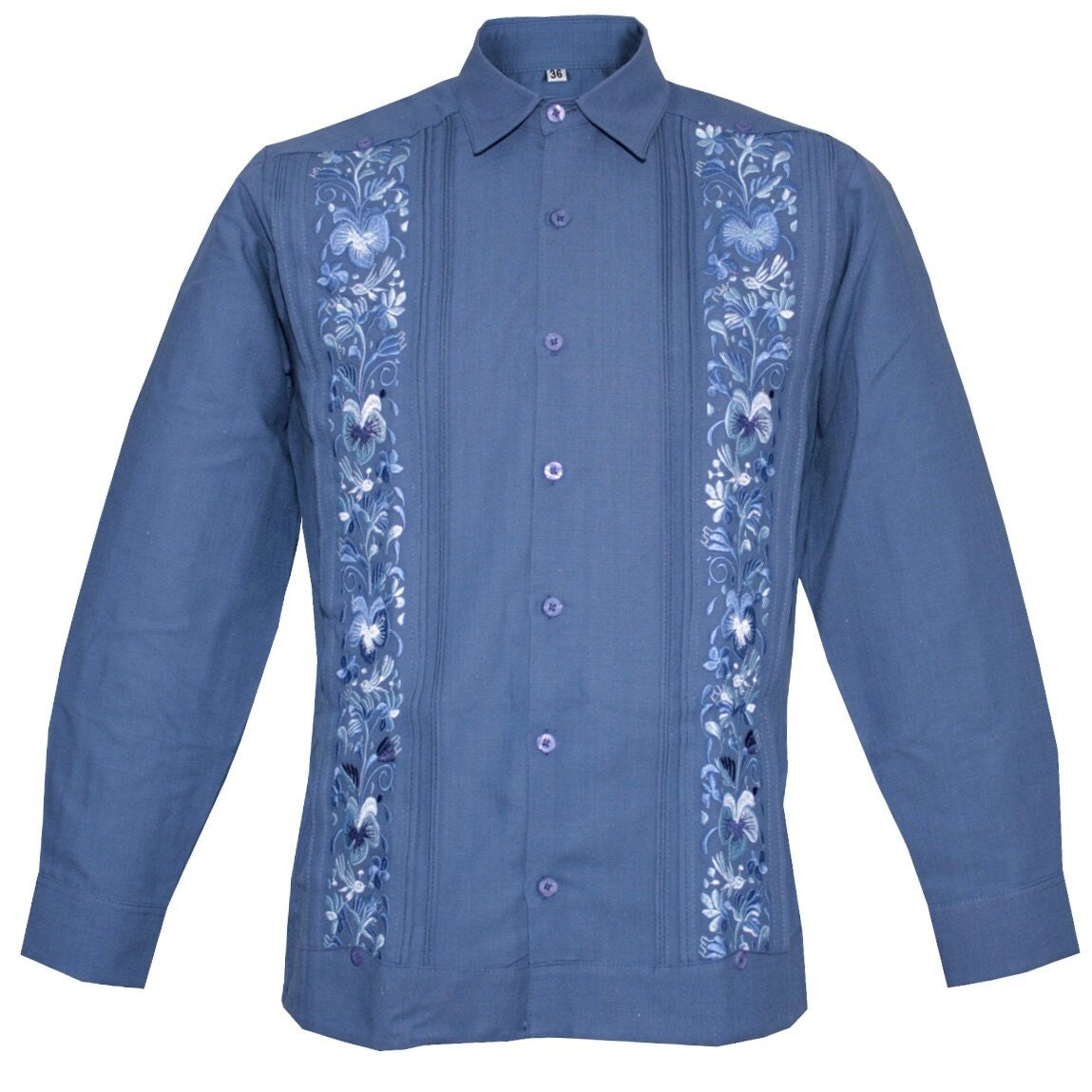 Guayabera shirt long sleeve Etsy Mexico