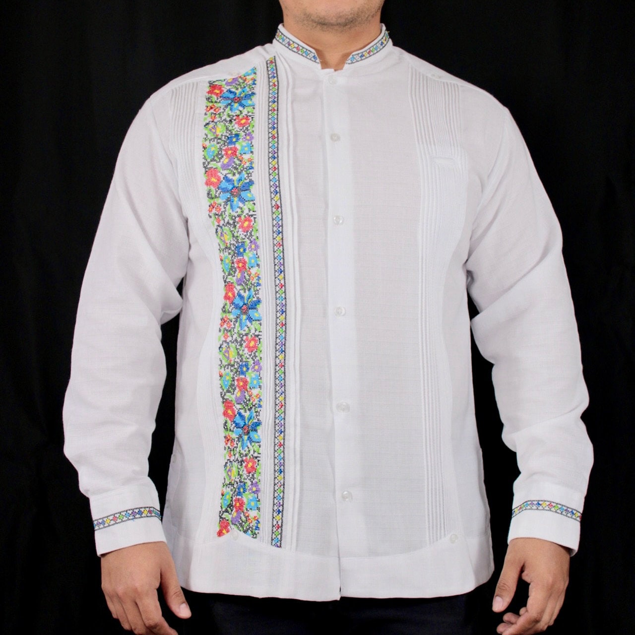 Guayaberas Shop Guayaberas Chiapanecas Bordadas Enzo Guayaberas - Main Image