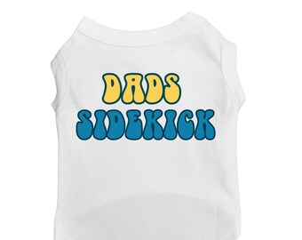 Chemise pour chien avec coup de pied sur le côté pour chien, cadeau fête des pères pour papas, chemise pour animaux de compagnie pour grands et petits chiens