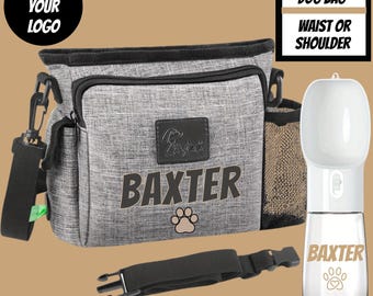 Personalized Pet Tote, Doggie Daycare Bag, New Puppy Gift, Dog Bag with Name