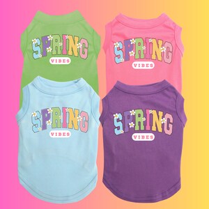 Fun Spring or summer dog shirt