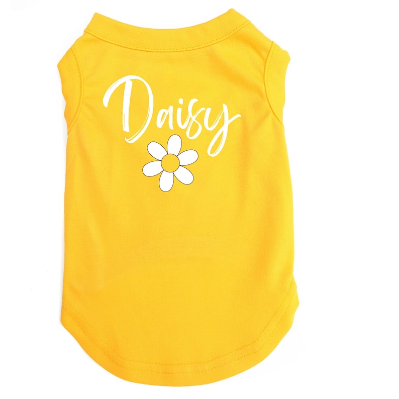 Custom Pet Shirt: Create a Unique Look for Your Pet - Personalized Dog Shirt- Logos Graphics Pictures Text Dog Name for Large and Small dogs image 18