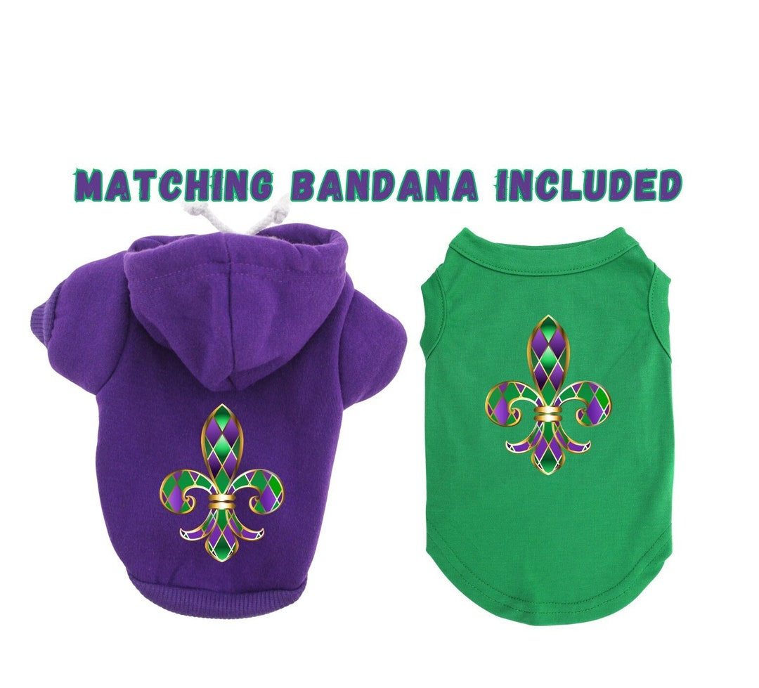 AOBUTE Men's Mardi Gras Hoodie - Fleur De Lis Carnival Graphic, Kangaroo Pocket, Long Sleeve Pullover (Sizes S-2XL)