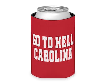 NC State Can Cooler/Koozie "Go to Hell Carolina/Roll Pack"