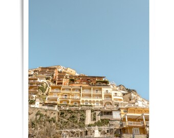 Amalfi Coast Print, Positano Yellow, Italy, Large Wall Art, Home Decor, Digital Download, Italy Photography