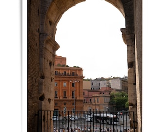 Colosseum Doorway, Rome, Italy, Large Wall Art, Home Decor, Digital Download, Italy Photography