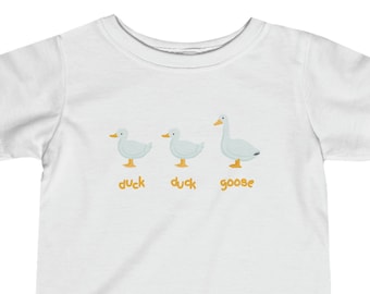 Duck, Duck, Goose | Funny | Quirky | Baby | Infant Jersey Tee