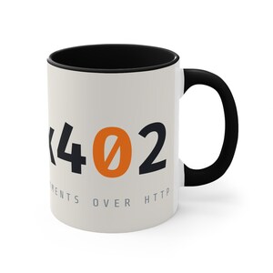 x402 Binary Code Mug, ASCII Binary Full Wrap Coffee Cup, Programmer Gift, Slashed Zero, 11oz image 7