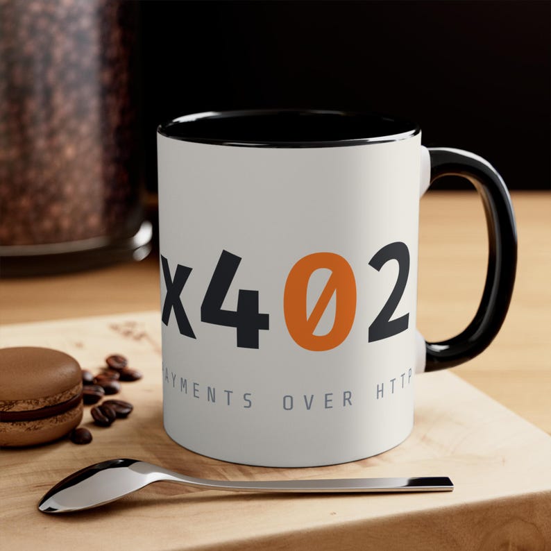 x402 Binary Code Mug, ASCII Binary Full Wrap Coffee Cup, Programmer Gift, Slashed Zero, 11oz image 8