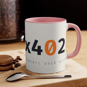 x402 Binary Code Mug, ASCII Binary Full Wrap Coffee Cup, Programmer Gift, Slashed Zero, 11oz image 16