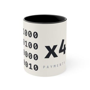 x402 Binary Code Mug, ASCII Binary Full Wrap Coffee Cup, Programmer Gift, Slashed Zero, 11oz image 5