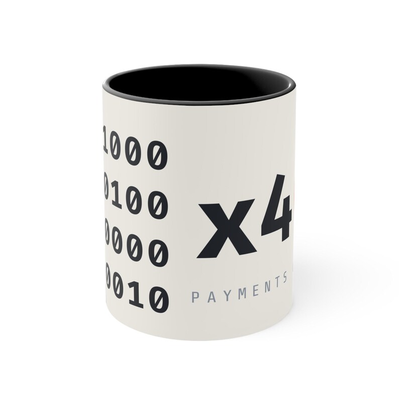 x402 Binary Code Mug, ASCII Binary Full Wrap Coffee Cup, Programmer Gift, Slashed Zero, 11oz image 5