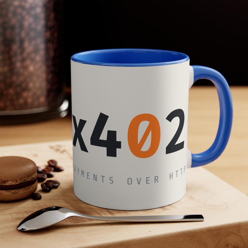 x402 Binary Code Mug, ASCII Binary Full Wrap Coffee Cup, Programmer Gift, Slashed Zero, 11oz image 12