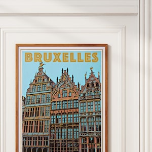 Manifesto d'epoca di Bruxelles